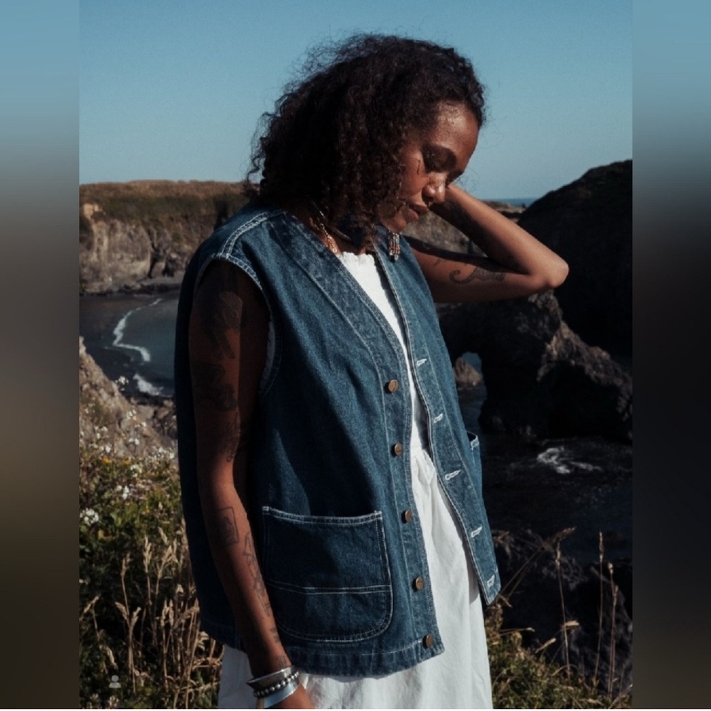 Rudy Jude Dark Blue Denim Top